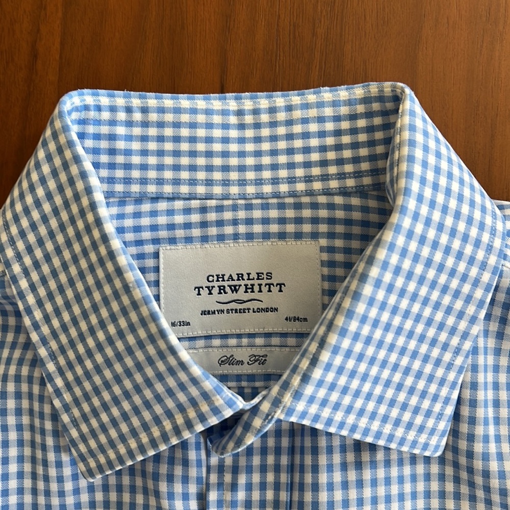 Charles Tyrwhitt Luxury Slim Fit Dress Shirt